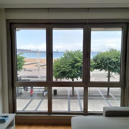 Apto. Vista Playa Poniente Apartmán Gijón